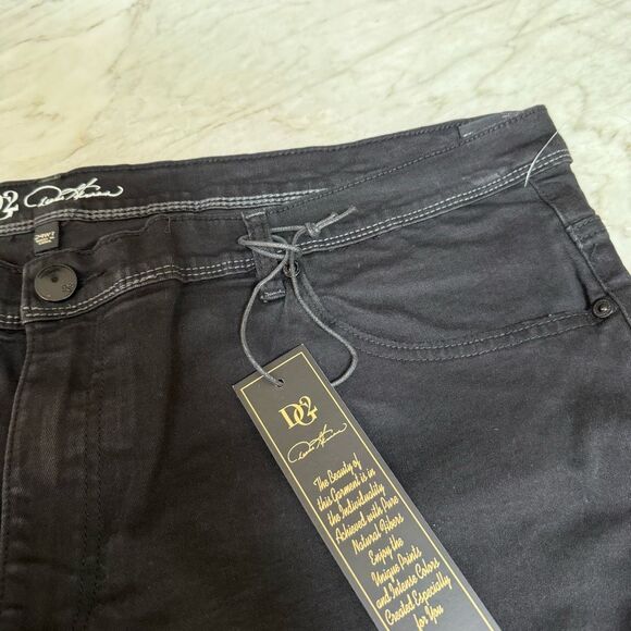 DG2 by Diane Gilman New Classic Stretch bootcut jeans in black size 24WT NWT - Picture 4 of 11